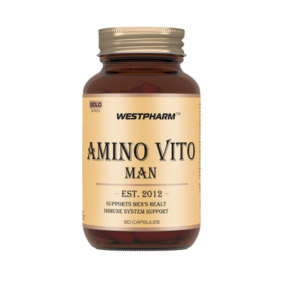 Витамины WestPharm Gold Line Amino Vito Man 60 капсул