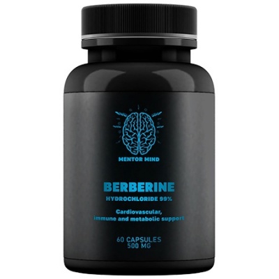 Антиоксидант Mentor Mind Berberine 500 мг 60 капсул