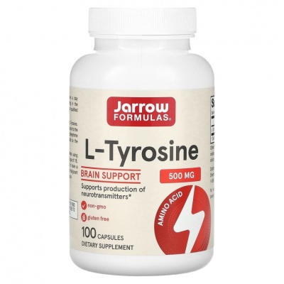 Аминокислота Jarrow Formulas L-Tyrosine 500 мг 100 капсул